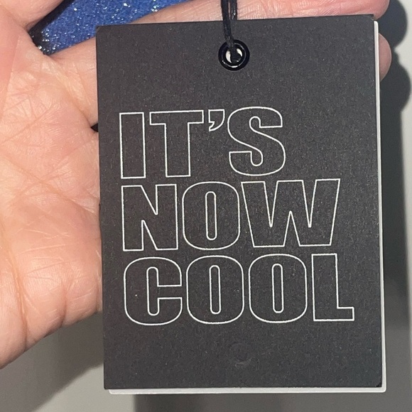 NEW FREE PEOPLE ITS NOW COOL The Crop Top Scoop Neck Dark Blue Ombré {$90} Small - Picture 4 of 6